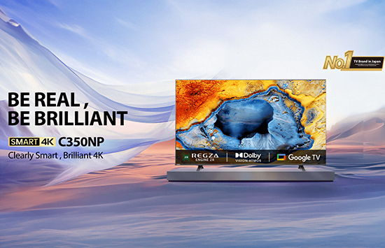 Toshiba Unveils C350NP Smart Google TV with Dolby Vision and Atmos Starting at INR 26,999
